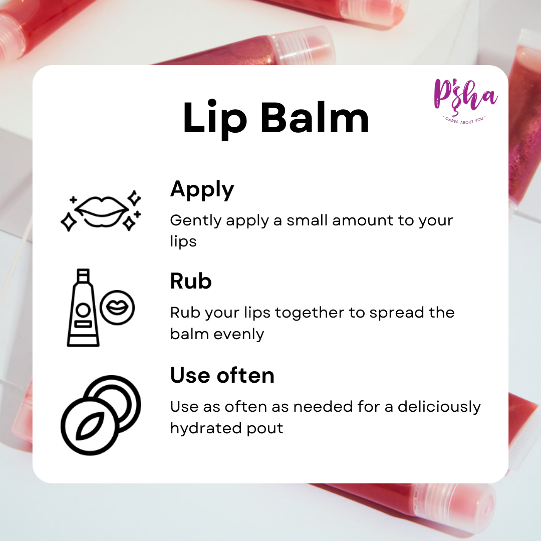 Best Lip Balm | Flower Lip Balm - Vegan and Cruelty-Free Lip Care for Deep Hydration