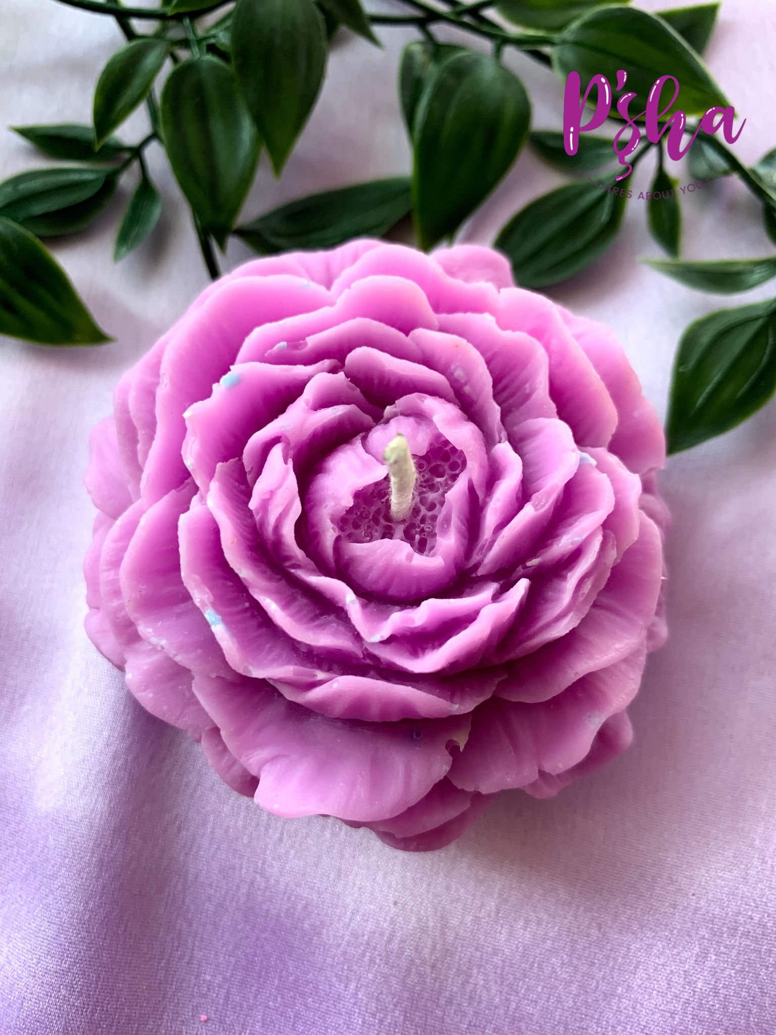 Peony Flower Candle - Pshacares