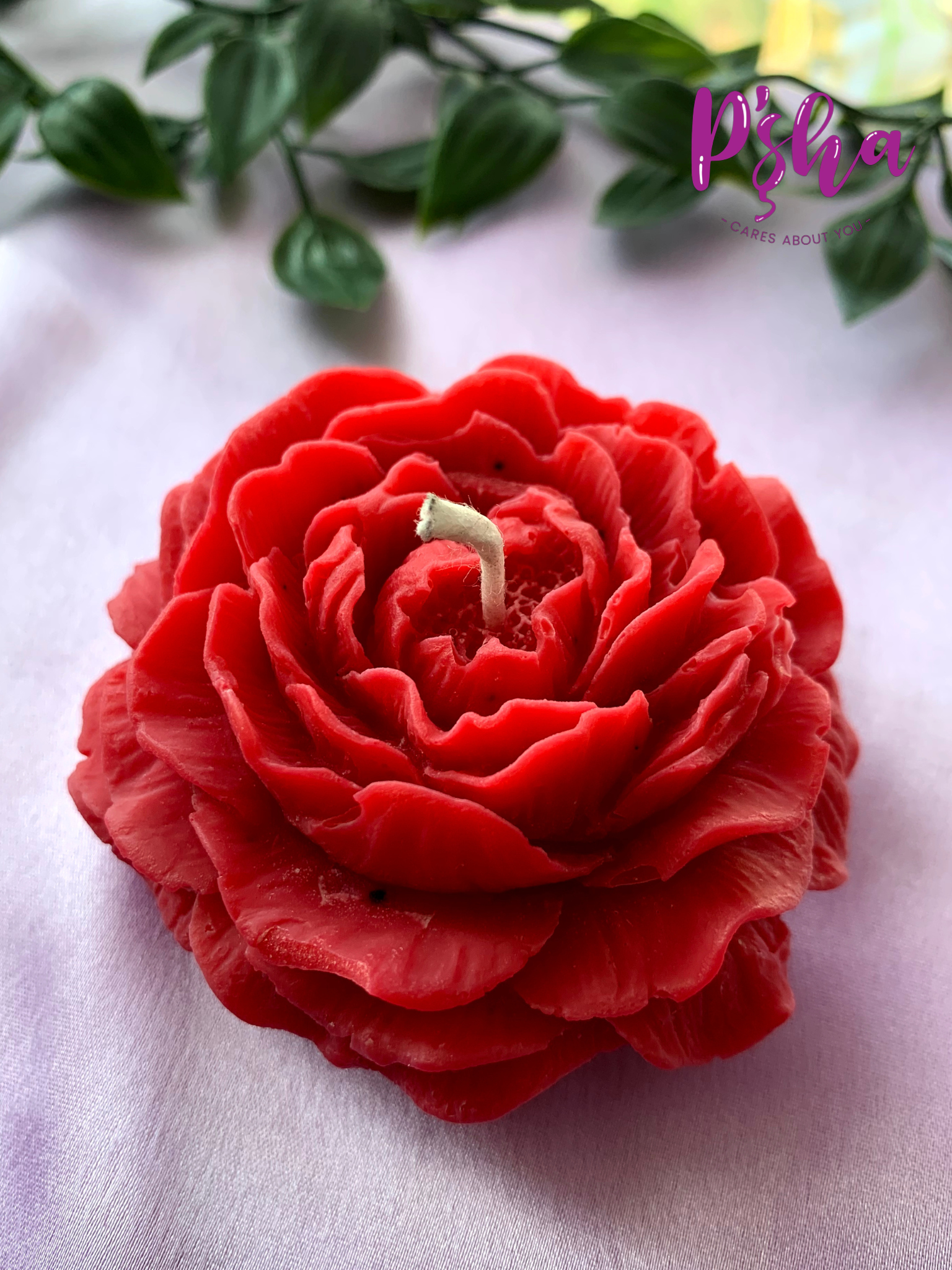 Peony Flower Candle - Pshacares