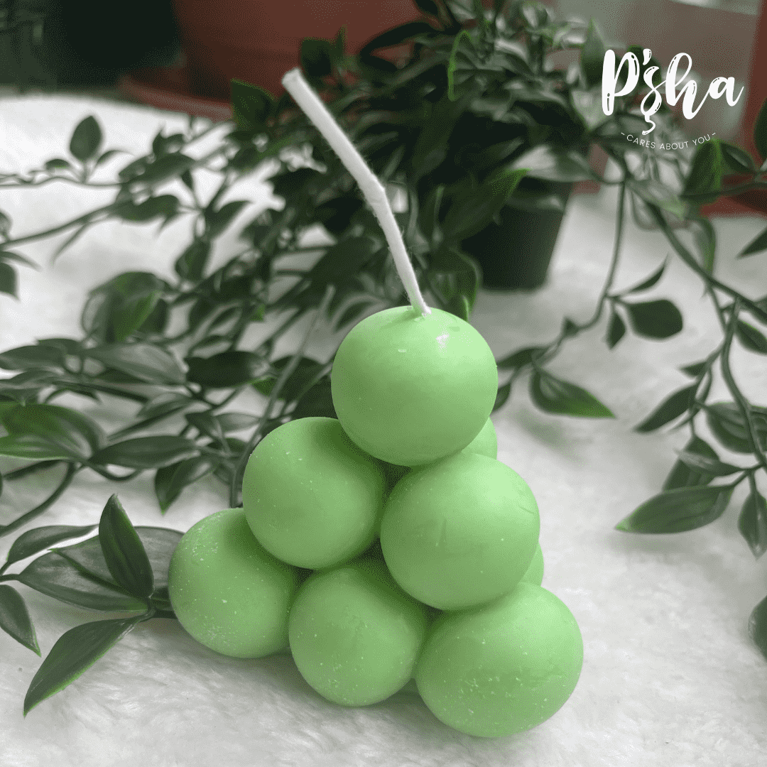 Pyramid Bubble Candle - Pshacares