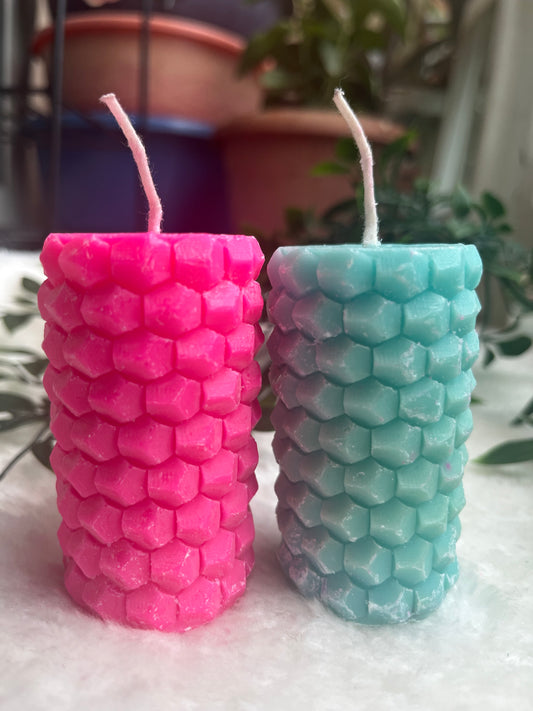 Pine Pillar Candle