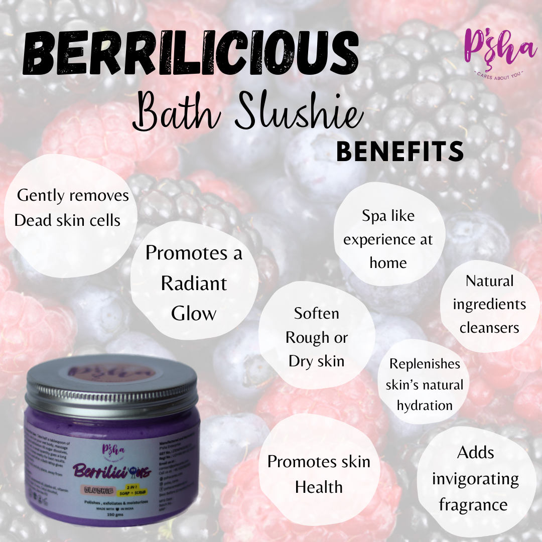 Berrilicious Body Slushie - Exfoliating and Hydrating Skincare Ritual