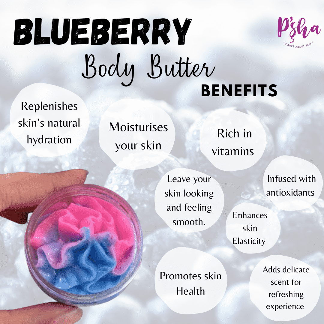 Psha Body Butter - Bloomy and Peachy Vibe for Men and Women - Pshacares
