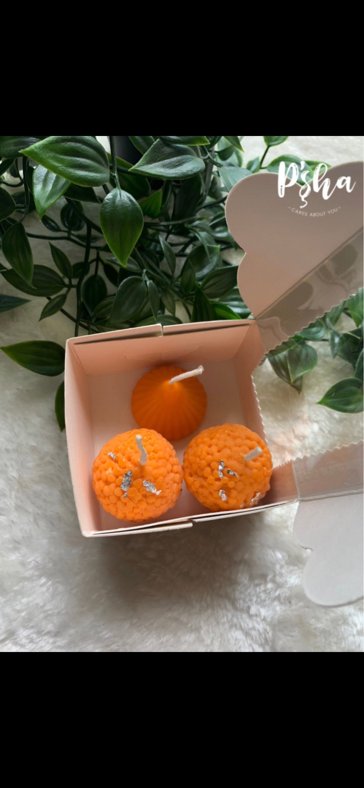 MoMo ( 2 Motichoor & 1 Modak) Candles - Pshacares