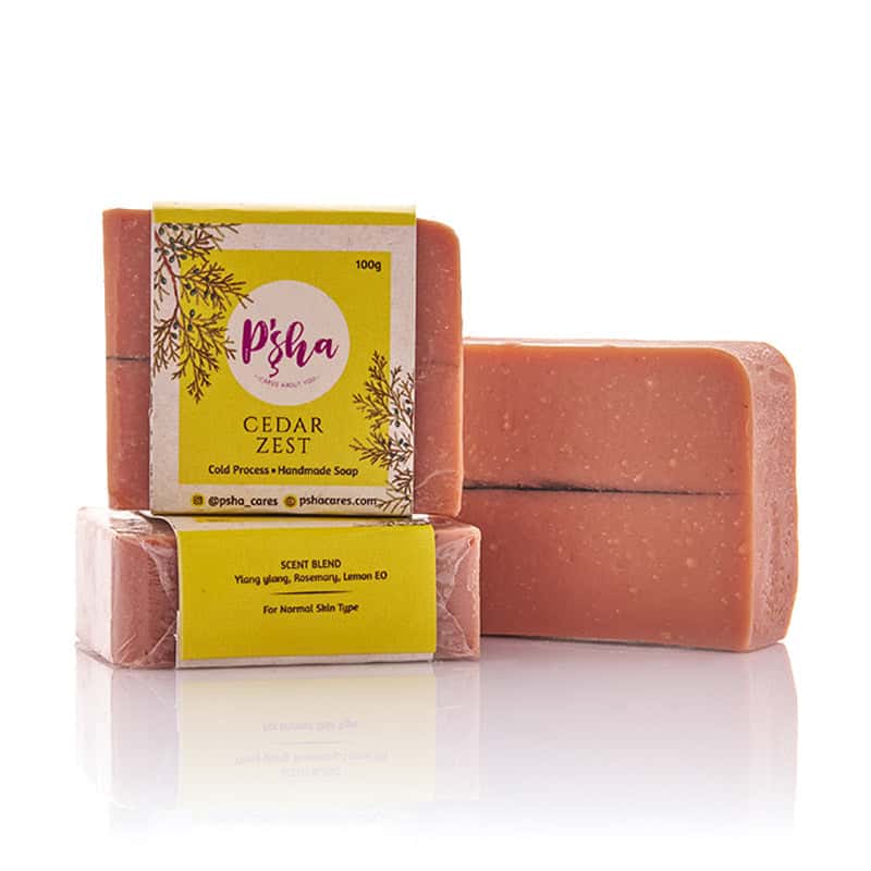Cedar Zest CP Soap - Pshacares