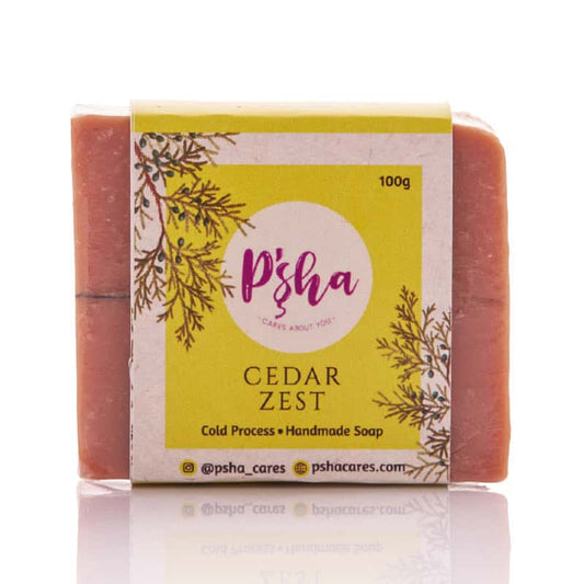 Cedar Zest CP Soap - Pshacares