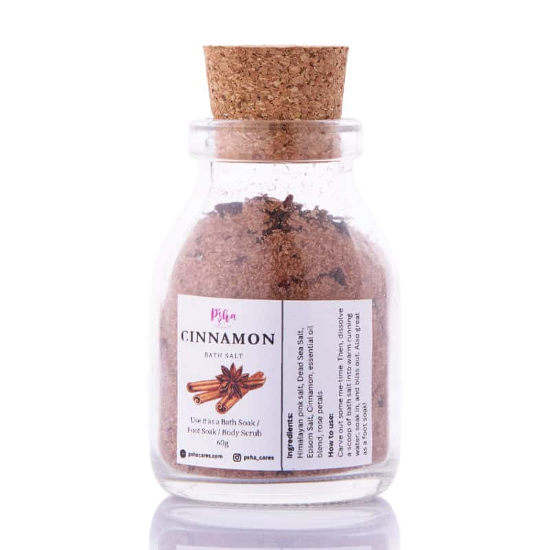 Cinnamon Bath Salt - Pshacares
