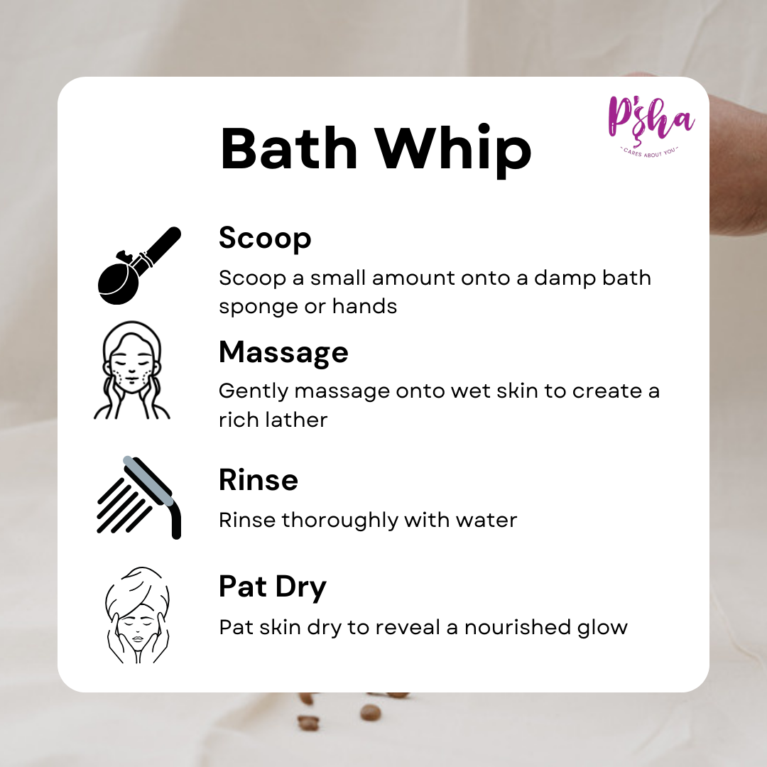 Voila Vanilla Bath Whip - Nourishing Vanilla-Infused Skin Care