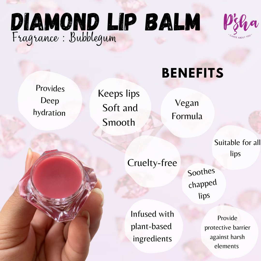 Best Lip Balm | Flower Lip Balm - Vegan and Cruelty-Free Lip Care for Deep Hydration