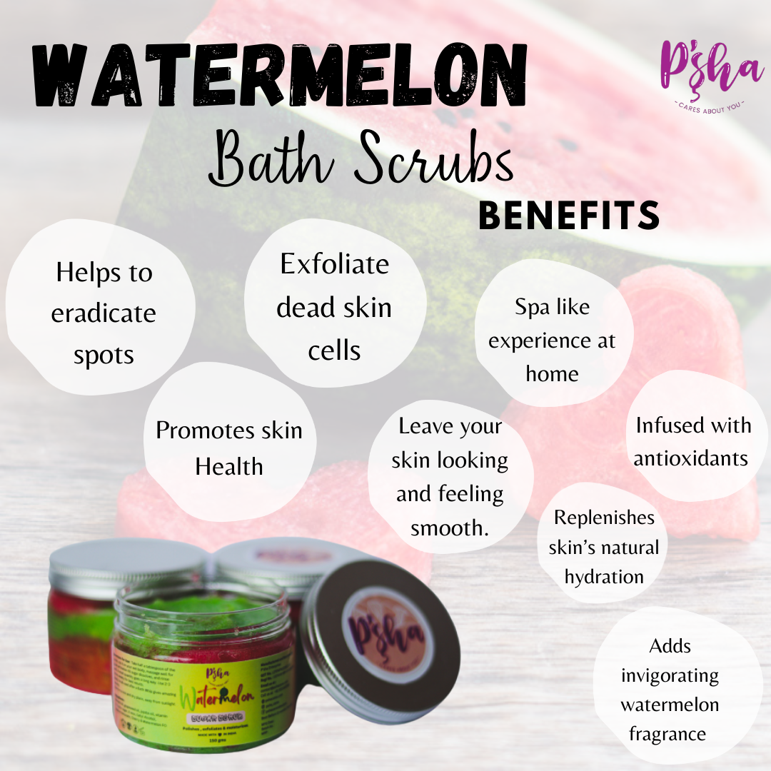 Watermelon Body Scrub - Pshacares