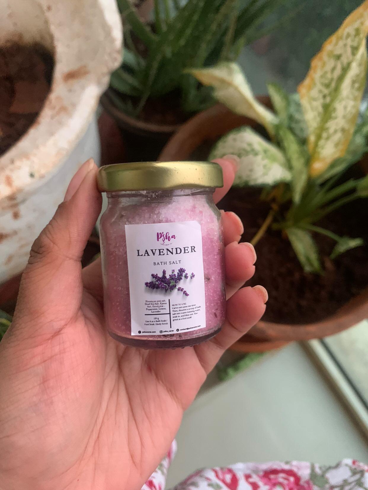 Lux Lavender Bath Salt - Natural Relaxation and Skin Nourishment | Shop Now