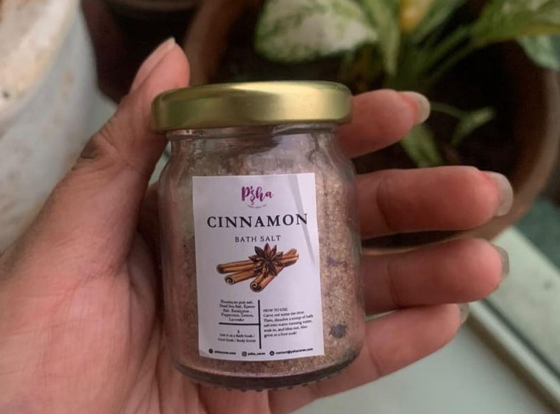 Energizing Cinnamon Mix Bath Salt | 65g