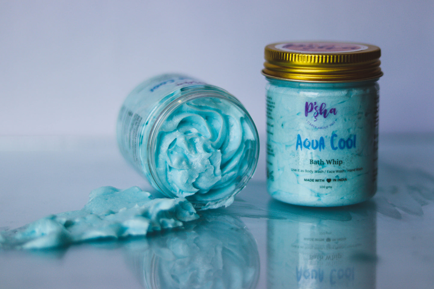 Aqua Cool Bath Whip - Deep Hydration, Cooling Sensation, Gentle Cleansing, Aromatherapy