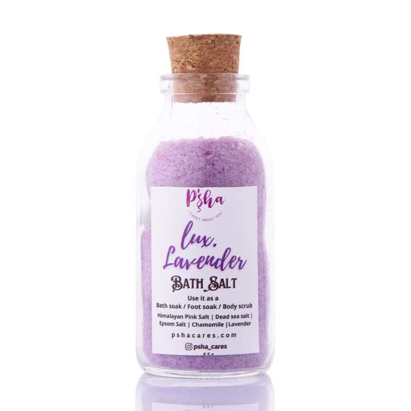 Lavender Bath Salt - Pshacares