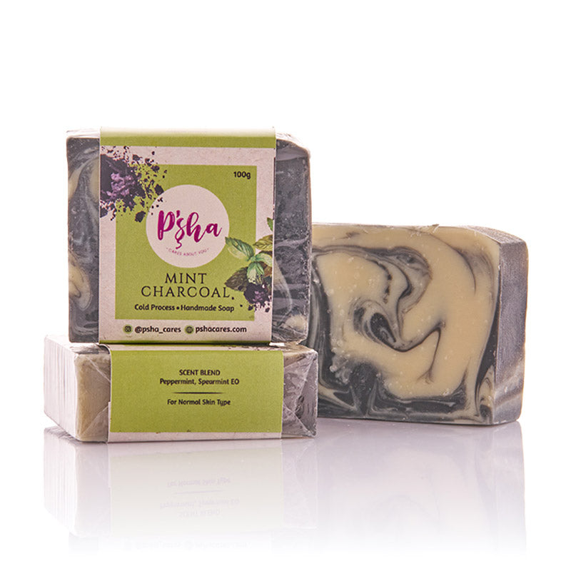 Mint Charcoal CP Soap - Pshacares