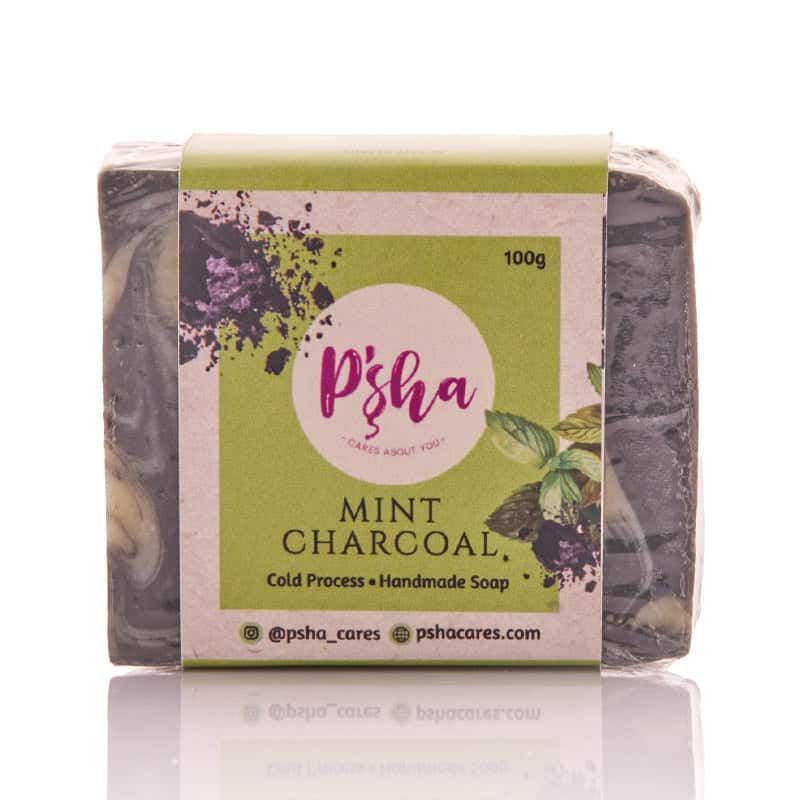 Mint Charcoal CP Soap - Pshacares