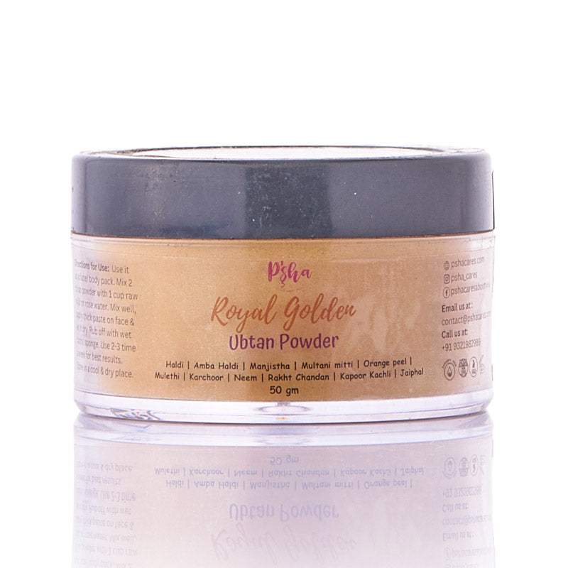 Royal Golden Ubtan Powder - Pshacares
