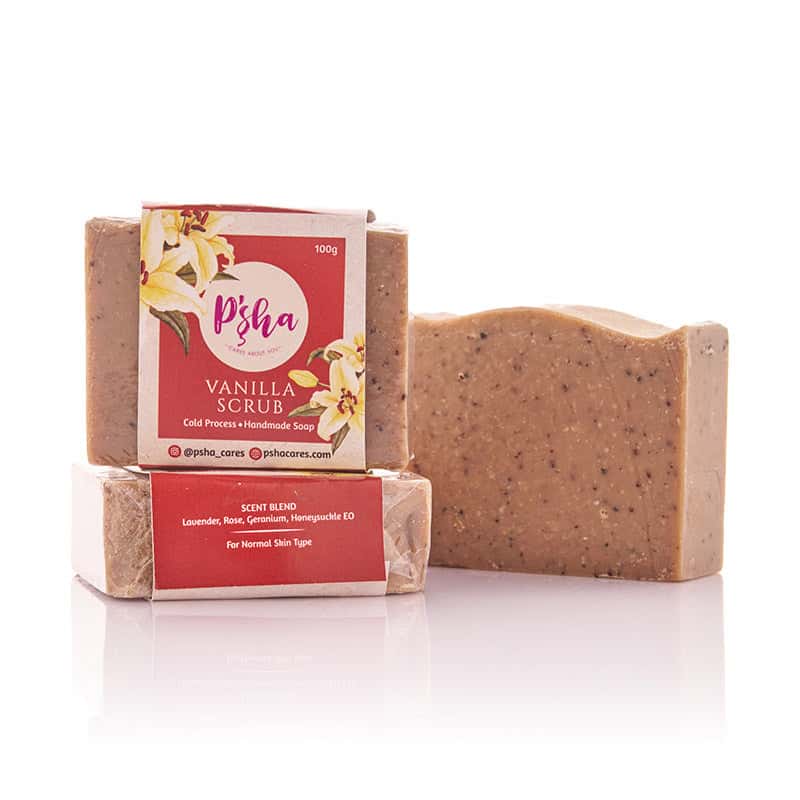 Vanilla Scrub CP Soap - Pshacares