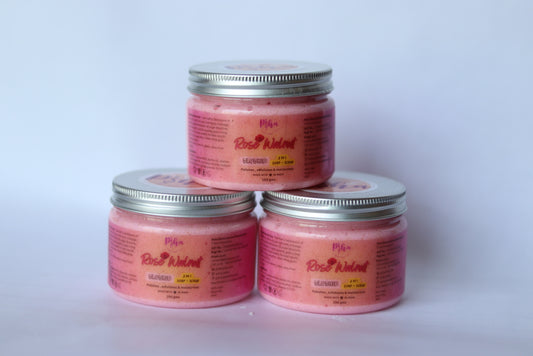 Rose Walnut Slushie - Pamper Your Skin with Luxurious Exfoliation